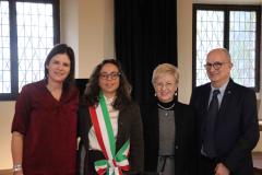 Federica Paoletti_Romina Renzi_Giovanna Frosini_Paolo D'Achille_Casa Boccaccio_Certaldo Alta_Fi