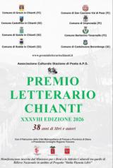 Il bando della XXXVIII edizione del Premio Letterario Chianti