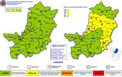 Mappa allerta Gialla 