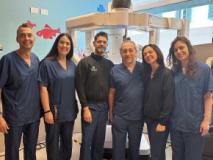 Team intervento chirurgico con robot