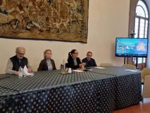 La conferenza stampa (Foto Daniela Mencarelli - Met Ufficio Stampa)