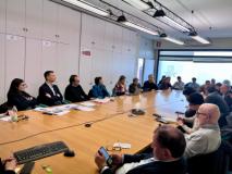 Il tavolo con i sindaci del Mugello (Fonte foto Ausl Toscana Centro)