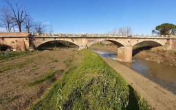 Ponte sull&rsquo;Elsa a Certaldo, già arrivati alla fase di rifacimento dell&rsquo;impalcato (Fonte foto comunicato stampa Comune di Certaldo)