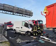 L'intervento dei VVF (fonte foto Vigili del Fuoco)