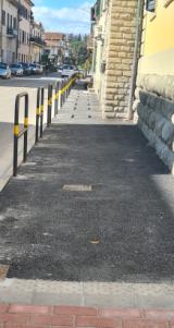 Conclusi i lavori per la realizzazione del nuovo marciapiede in Via Livornese a Porto di Mezzo (Fonte foto Comune di Lastra a Signa)
