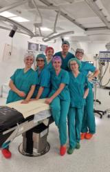 Il personale di sala del San Giovanni di Dio