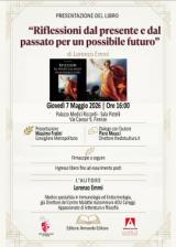 La locandina della presentazione del libro