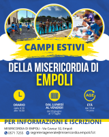 Al via le iscrizioni per il centro estivo della Misericordia di Empoli: