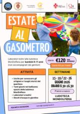 Al via le attività estive del Gasometro