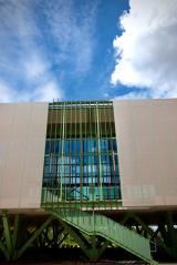 Istituto Tecnico Agrario, particolare della nuova palestra (foto Antonello Serino - Met Ufficio Stampa)