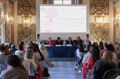 Beatrice Barbieri, la consigliera delegata porta il saluto della Metrocittà al convegno Anci (foto Antonello Serino - Met Ufficio Stampa)