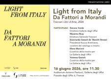 Presentazione del catalogo "Light from Italy. Da Fattori a Morandi"