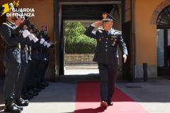 il Comandante Interregionale dell&rsquo;Italia Centro-Settentrionale della Guardia di Finanza visita il Comando Regionale Toscana (Fonte foto comunicato Sala Stampa Guardia di Finanza)