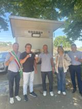 Inaugurato il quarto fontanella (Foto da comunicato Publiacqua)