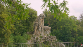 Frame dal video di Florence Tv