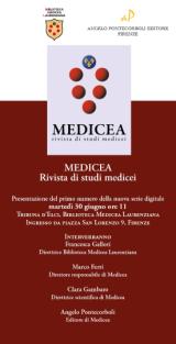 Locandina Rinasce Medicea la rivista di studi dedicati alla Dinastia Medici
