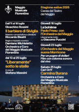 Sotto le stelle della Cavea, al via la stagione estiva del Maggio Musicale Fiorentino