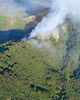 Incendio in località La Colla Vicchio (fonte foto Regione Toscana) 