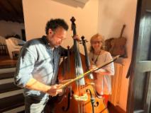 Diego Stocco e assessore Cultura Monica Toniazzi