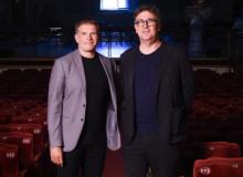 Stefano Massini, Walter Zambaldi  ( ph. Filippo Manzini - Fonte comunicato Teatro della Toscana)