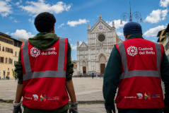 Gli Angeli del Bello in Santa Croce (Fonte foto comunicato stampa Plures Alia)