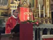 Arcivescovo Gambelli nella Celebrazione (Fonte foto comunicato Opera di Santa Croce)