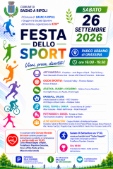 Locandina Festa dello sport 2026