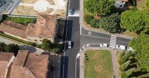 Empoli. Segnaletica stradale, lavori eseguiti a Santa Maria. L'assessore Falorni: "Intervento importante e richiesto"