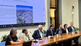 La presentazione del Piano Regolatore Consortile a palazzo Strozzi Sacrati - fonte foto comunicato stampa