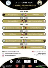 Il programma delle partite