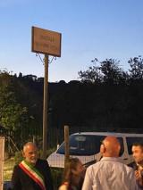 Un momento dell&rsquo;inaugurazione (Fonte foto comunicato Comune di Impruneta)
