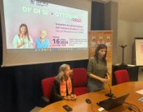 L&rsquo;assessora Monia Monni con Simona Dei - fonte foto comunicato stampa