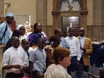 Un Giglio più africano. Il saluto di Gambelli al termine della Messa in cattedrale