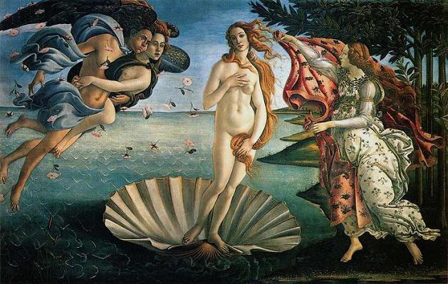 Botticelli, Nascita di Venere