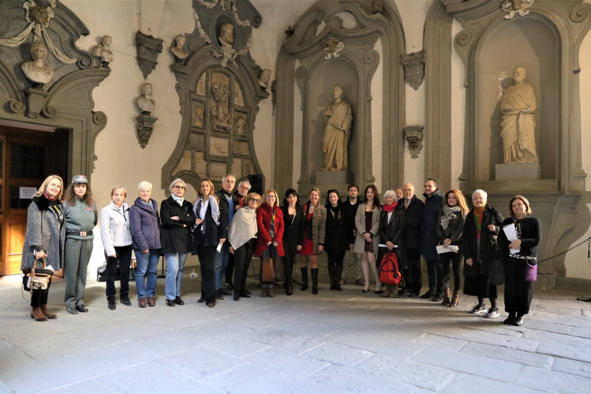 Festa della Donna nel Cortile di Michelozzo di Palazzo Medici Riccardi (foto Antonello Serino, Ufficio Stampa - Redazione Met)