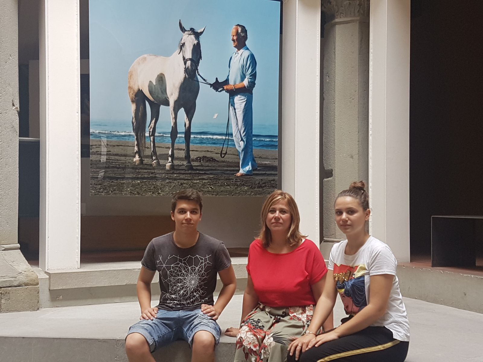 Studenti al Museo Marino Marini (fontefotocomunicato)