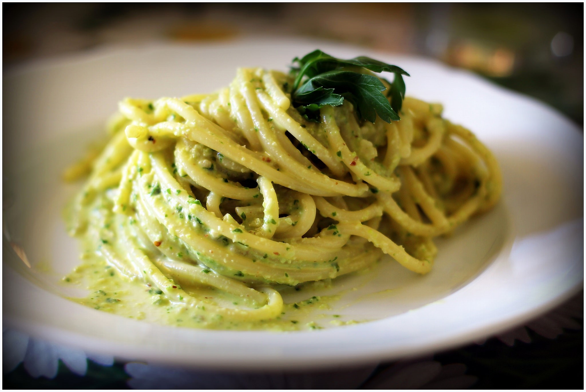 Spaghetti al pesto (foto archivio Antonello Serino)