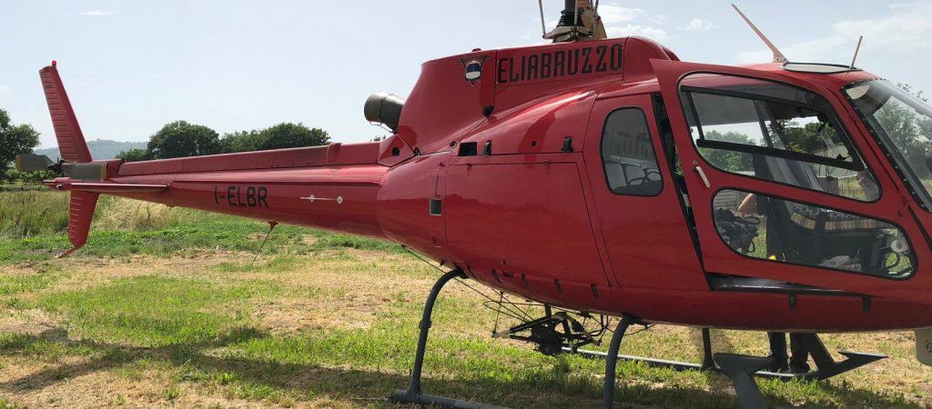 Elicottero per ispezioni linee elettriche (fonte foto comunicato stampa)