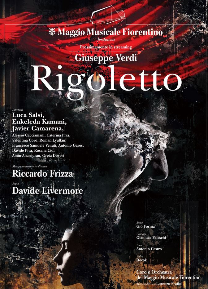 Manifesto Rigoletto al Teatro del Maggio Musicale Fiorentino