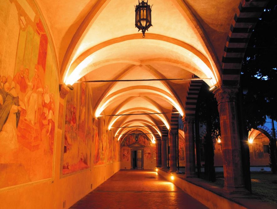 Illuminazione del Chiostro di Santa Maria Novella