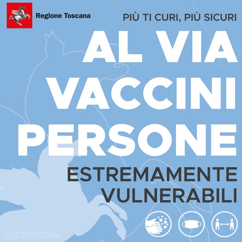 Banner info vaccini in Toscana