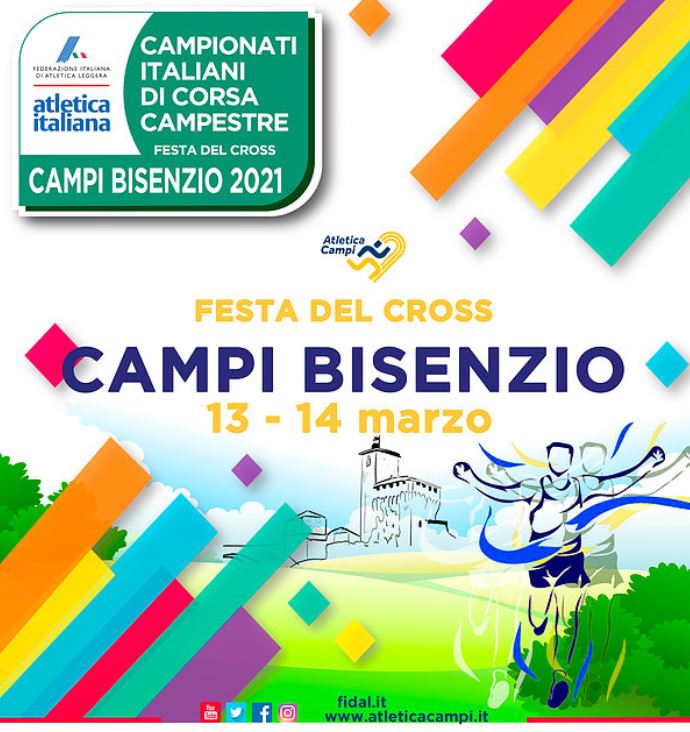 Locandina Campionati italiani di corsa campestre