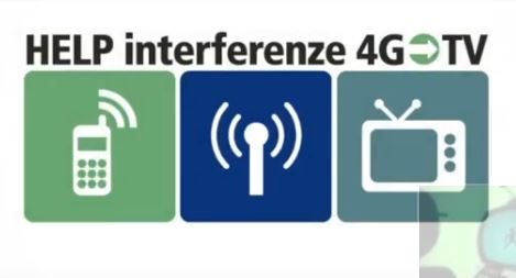 Logo del servizio Help Interferenze 4G TV