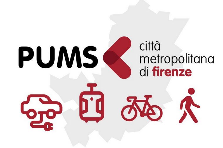 Logo del PUMS della Citta' Metropolitana di Firene