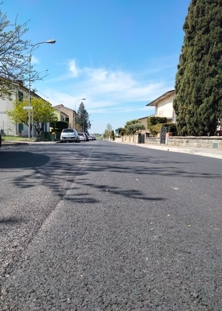 Le asfaltature (Fonte foto Comune di Cerreto Guidi)