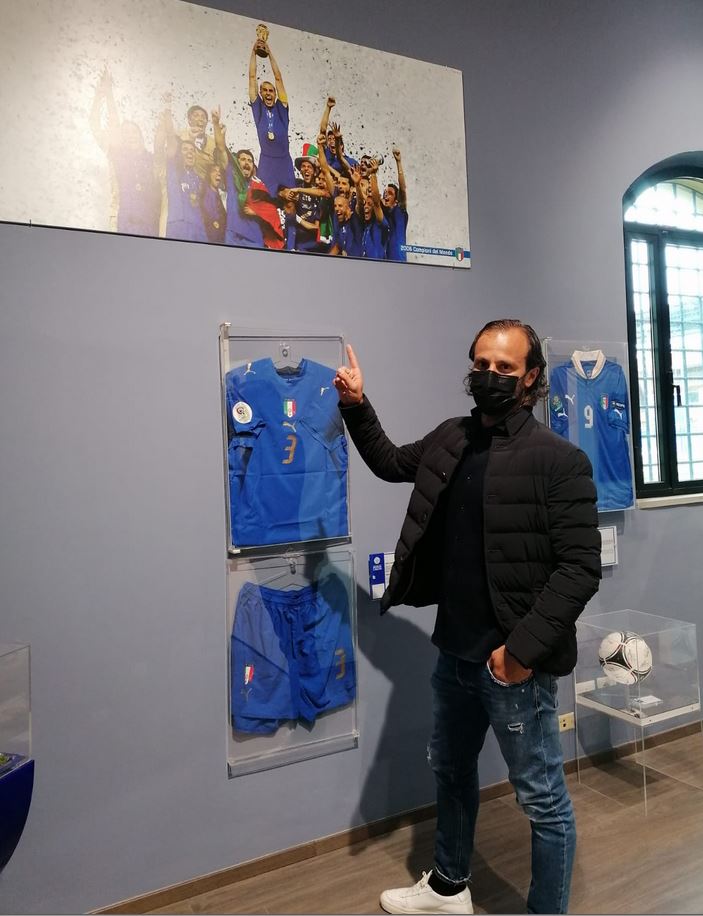 Gilardino al Museo del Calcio