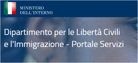 Cittadinanza italiana: notizie sulle nuove procedure (Immagine da web Ministero Interno)