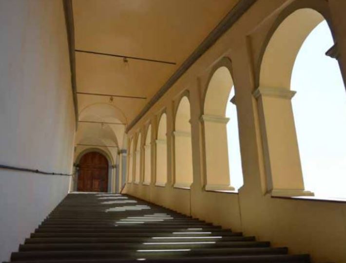 Scalone d'ingresso della Certosa di Firenze