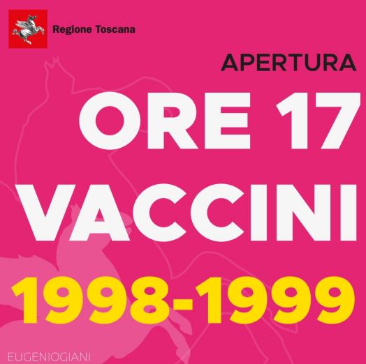 Banner vaccini per nati 1998-1998