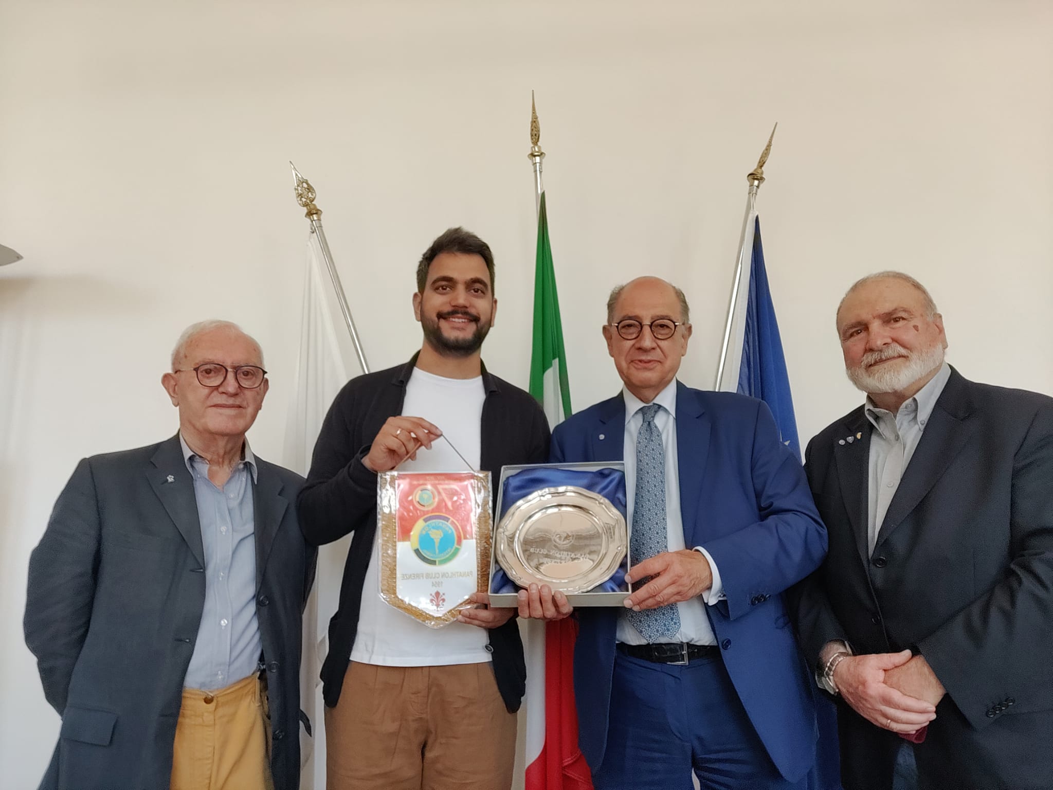 Guccione festeggia i 70 anni del Panthlon Club Italia